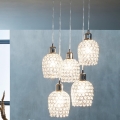 Eglo 94898 - Hanglamp aan kabel BONARES 1 5xE27/60W/230V