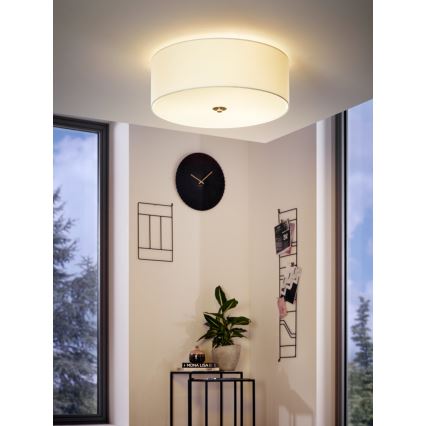Eglo - Plafondlamp 3xE27/60W/230V