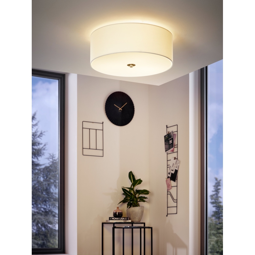 Eglo - Plafondlamp 3xE27/60W/230V