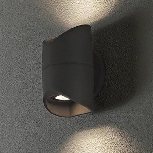 Eglo 95076 - Buiten wandlamp ABRANTES 2xLED/6W/230V IP44