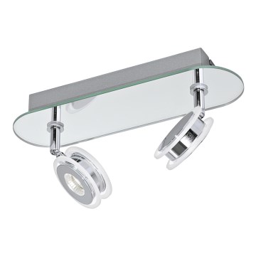 Eglo 95278 - Badkamer LED verlichting AGUEDA 2xLED/3,3W/230V IP44