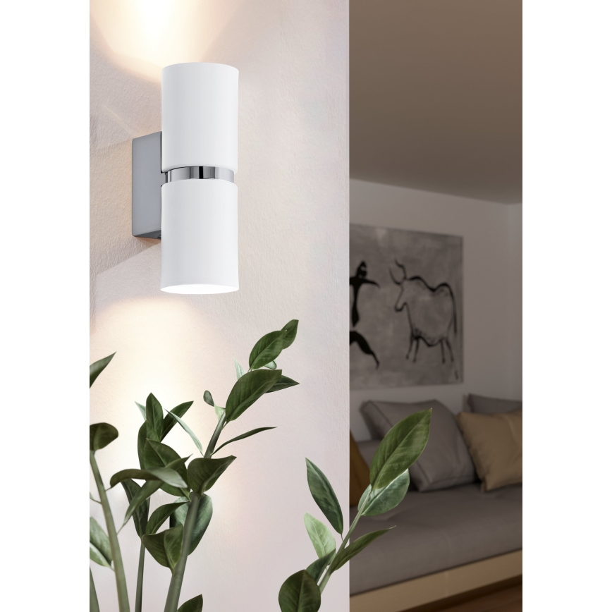 Eglo - LED Wandlamp 2xGU10-LED/4W/230V