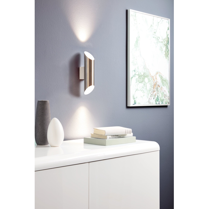Eglo - LED Wandlamp 2xGU10-LED/4W/230V