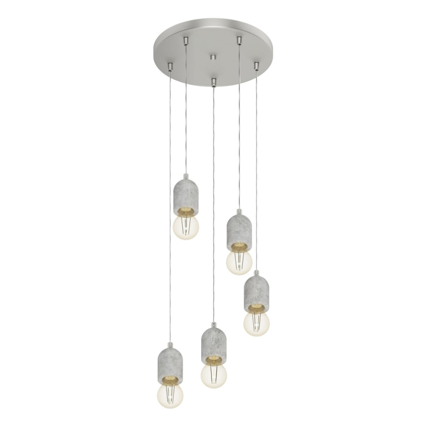 Eglo - Hanglamp 5xE27/60W/230V