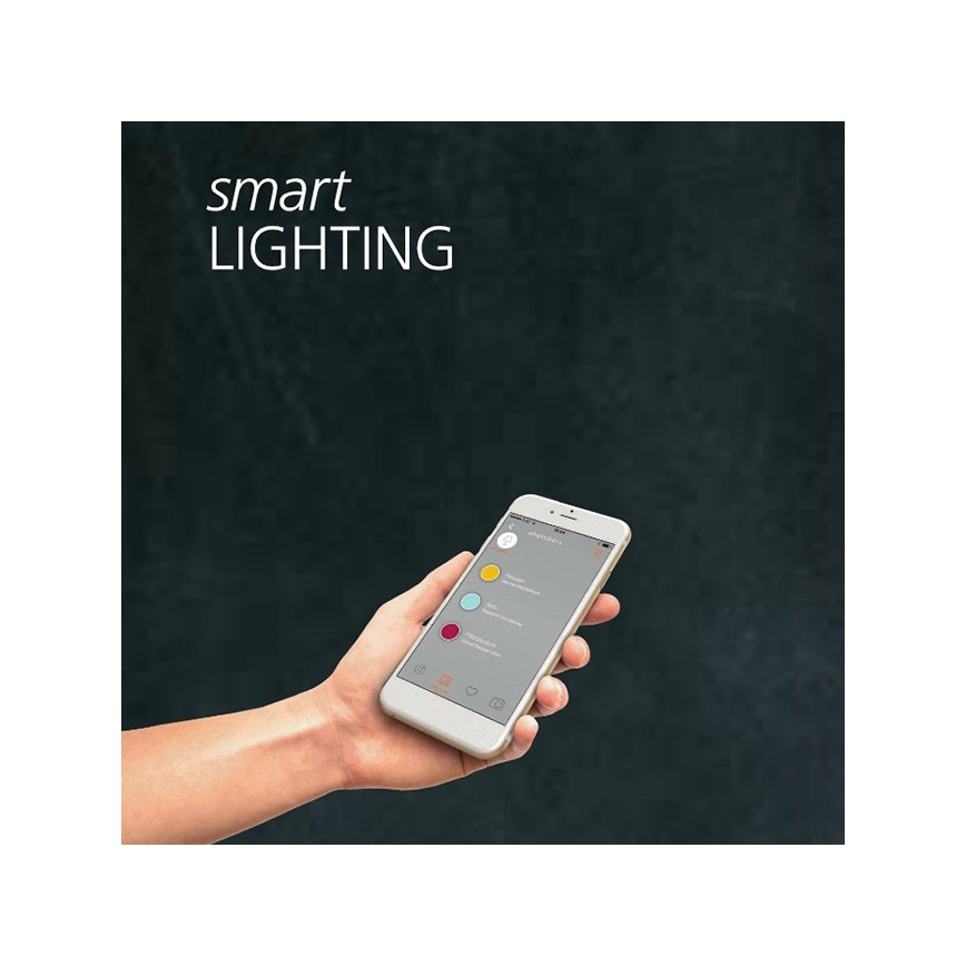 Eglo 95542 - Kristallen dimbare plafondlamp TELLUGIO-S LED/24W/230V