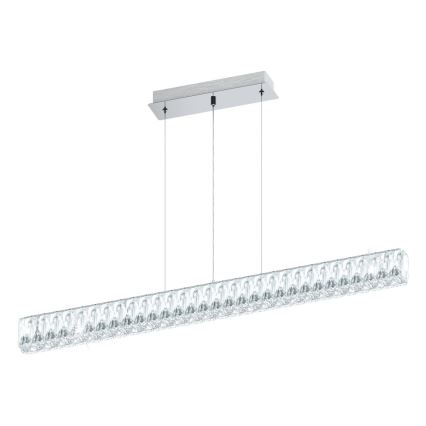 Eglo 95543 - Dimbare kristallen kroonluchter TELLUGIO-S LED/36W/230V 2700-6500K