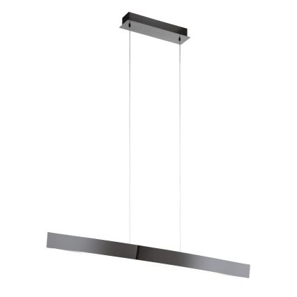 Eglo 95549 - Dimbare LED-hanglamp aan kabel FORNES-S LED/24W/230V 2700-6500K zwart/chroom