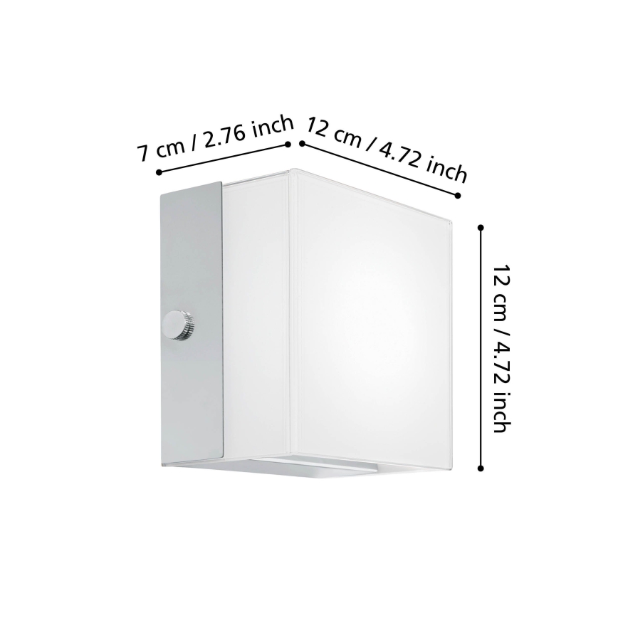 Eglo 95747 - LED-wandlamp ALEA 2 LED/3,7W/230V