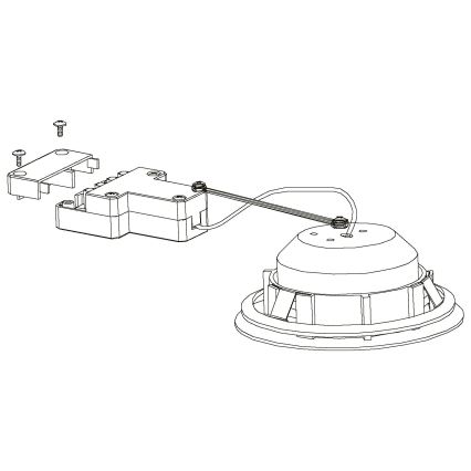 Eglo - LED Inbouwlamp 1xLED/4,9W/230V