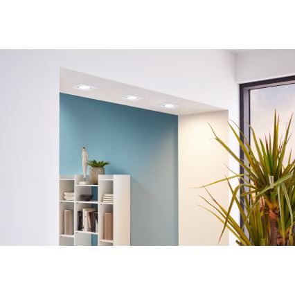 Eglo - Set van 3 LED-inbouwspots PINEDA LED/4,9W/230V