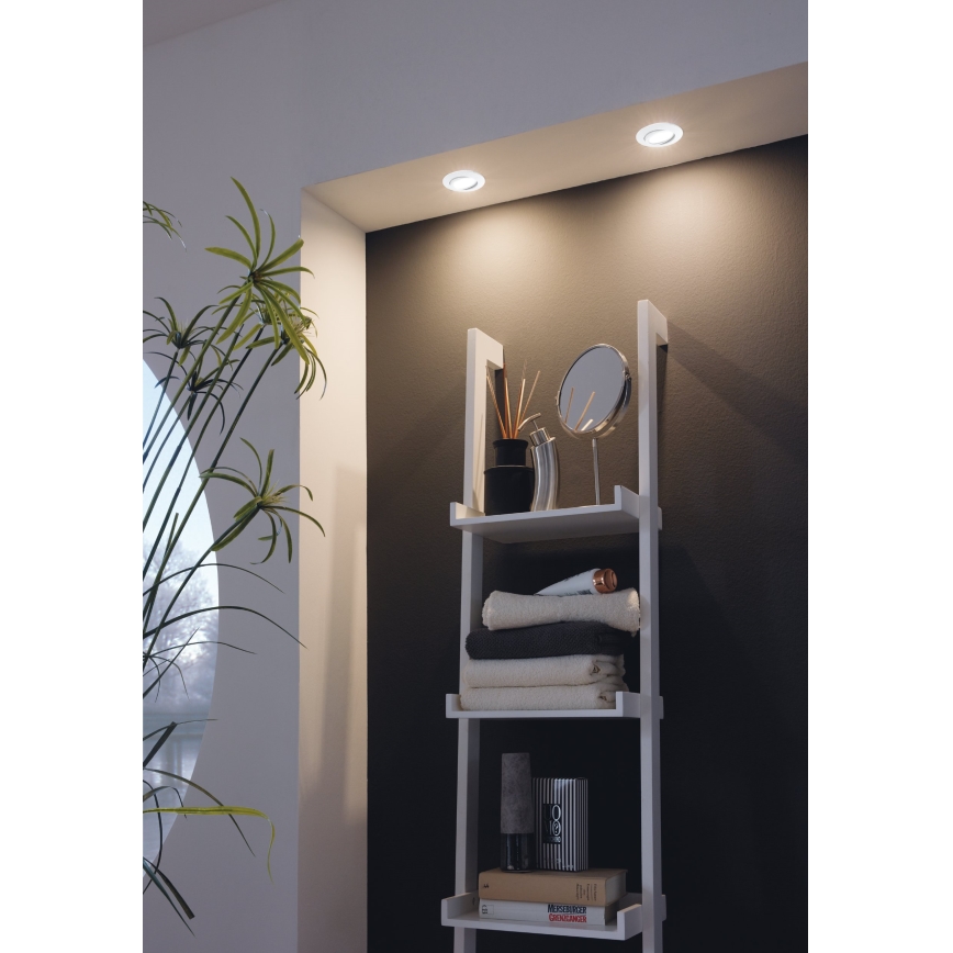 Eglo - Set van 3 LED-inbouwspots PINEDA LED/4,9W/230V