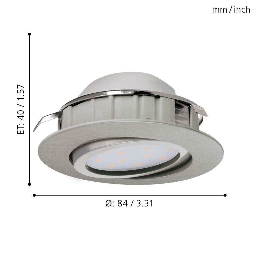Eglo - LED inbouwspot LED/6W/230V