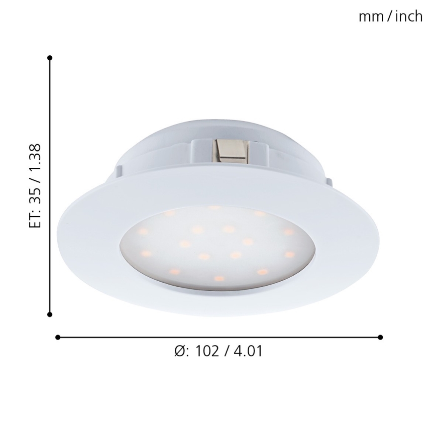 Eglo - LED-inbouwspot LED/11W/230V
