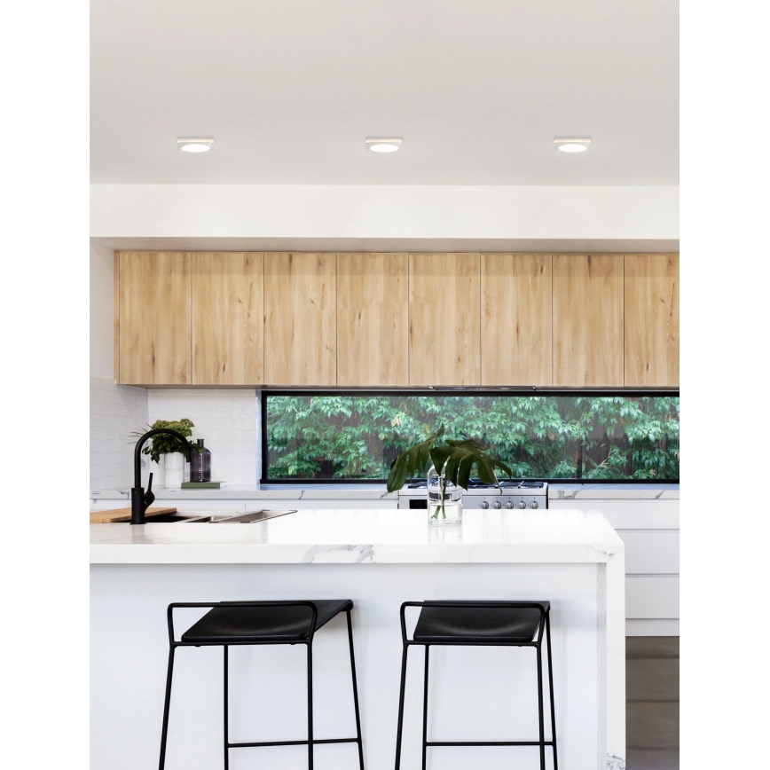 Eglo 95921- LED badkamer-inbouwarmatuur PINEDA 1 LED/6W/230V IP44