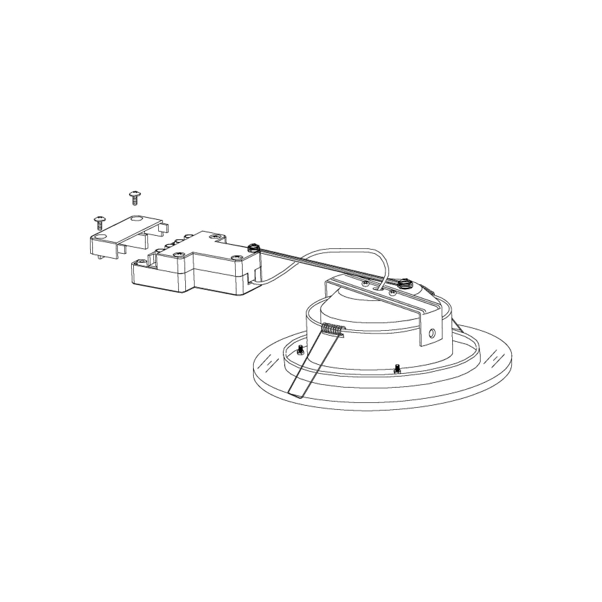 Eglo - LED Inbouwlamp 1xLED/11W/230V
