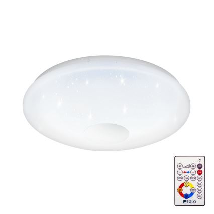 Eglo - LED Plafondlamp dimbaar LED/20W/230V + afstandsbediening