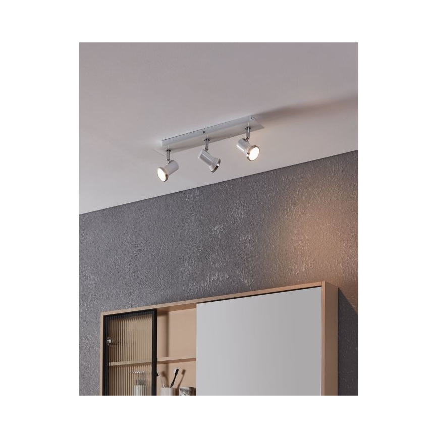 Eglo - LED Badkamerspot 3xGU10-LED/3,3W/230V IP44