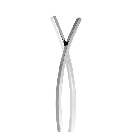 Eglo - LED vloerlamp LED/36W/230V glanzend chroom