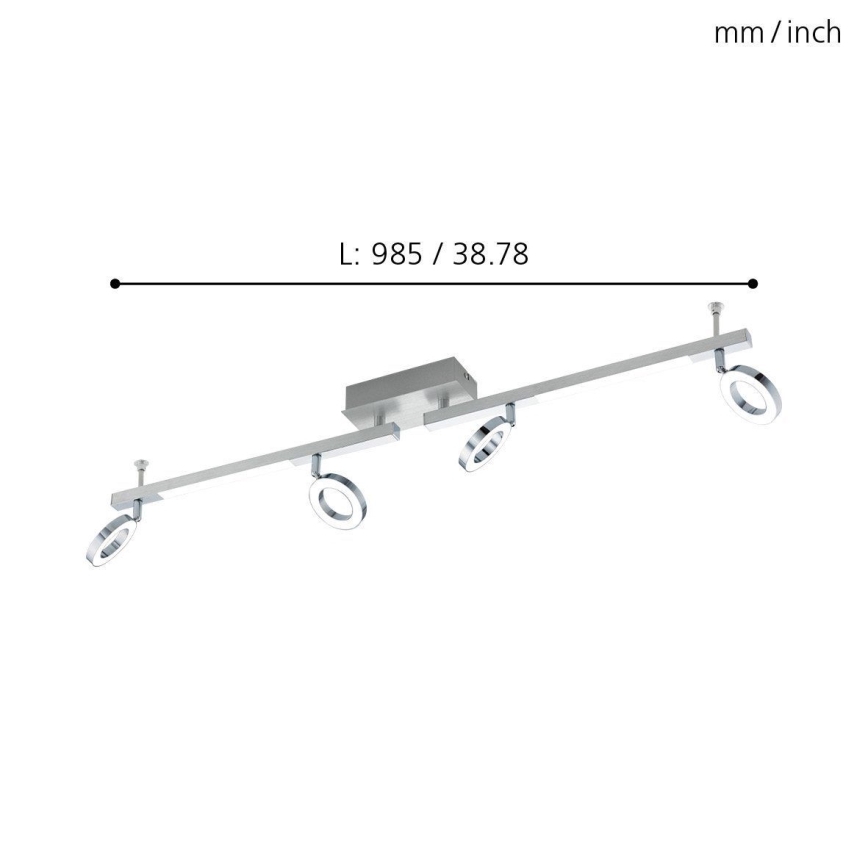 Eglo - Spot 4xLED/3,2W + 2xLED/3,3/230V