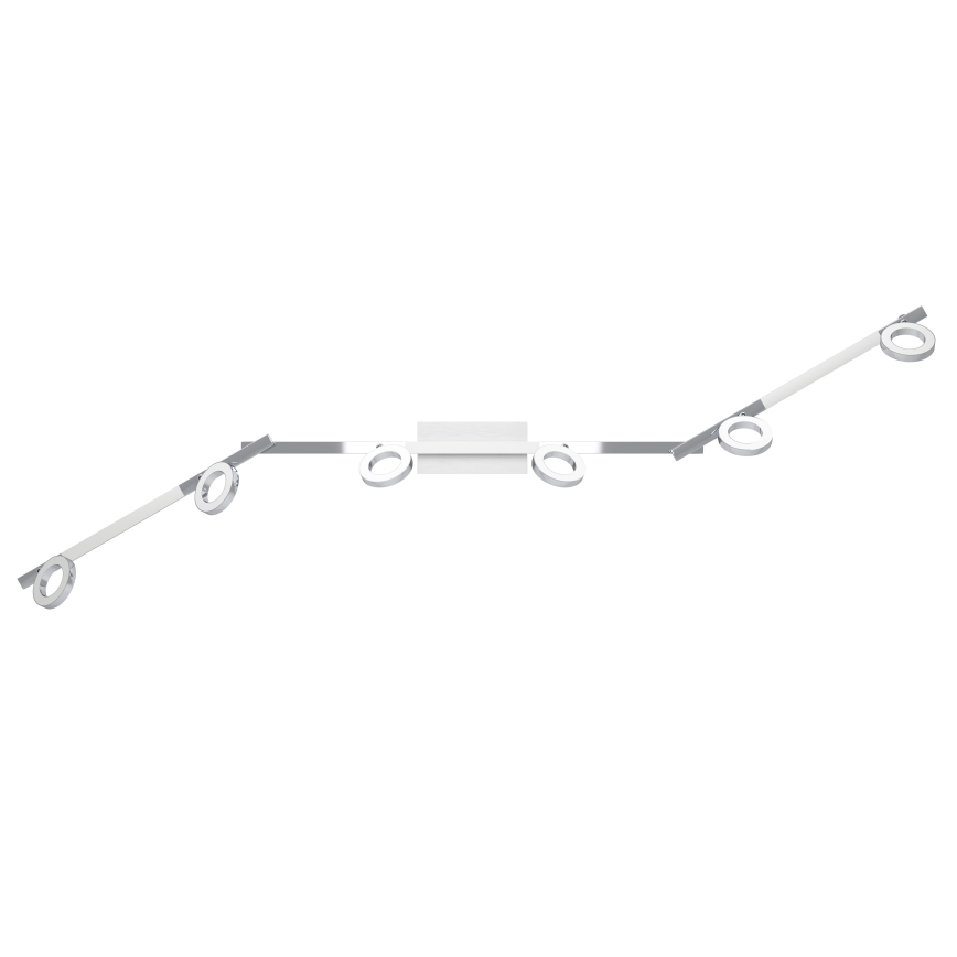 Eglo - Inbouwspot 6xLED/3,2W + 3xLED/3,3/230V