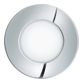 Eglo 96242 - LED inbouwspot voor badkamer FUEVA 1 1xLED/2,7W/230V IP44 Ø 8,5 cm