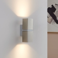 Eglo 96264 - LED-wandlamp PASSA 2xGU10/2,8W/230V vierkant