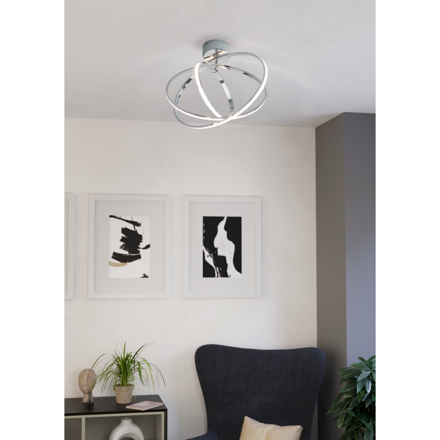 Eglo - LED Plafondverlichting 3xLED/12W+14W+9W/230V