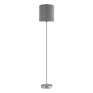 Eglo 96377 - Vloerlamp PASTERI 1xE27/60W/230V grijs