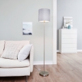 Eglo 96377 - Vloerlamp PASTERI 1xE27/60W/230V Ø 28 cm, grijs