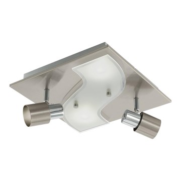 Eglo 96398 - LED Inbouwspot DIRUS 2xGU10/3,3W+2xLED/3,3W
