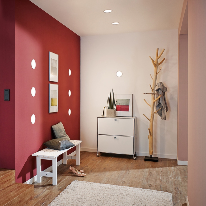 Eglo 96408 - dimbare LED-inbouwarmatuur FUEVA 1 1xLED/16,47W/230V Ø 22,5 cm