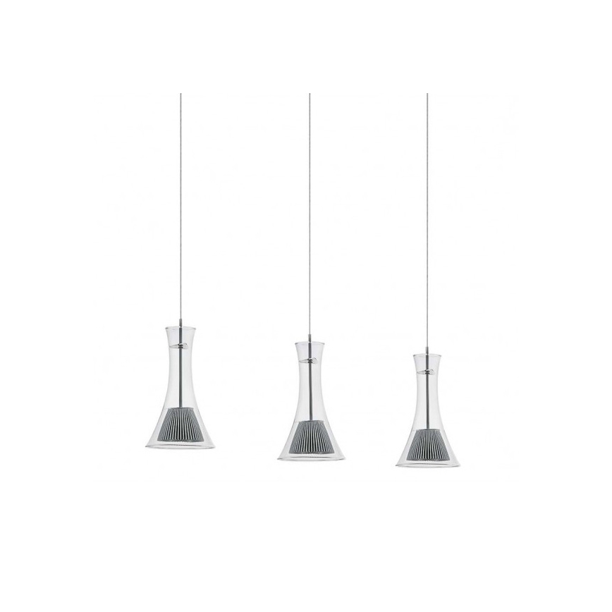 Eglo 96419 - Dimbare LED hanglamp MUSERO 1 3xLED/5,4W/230V