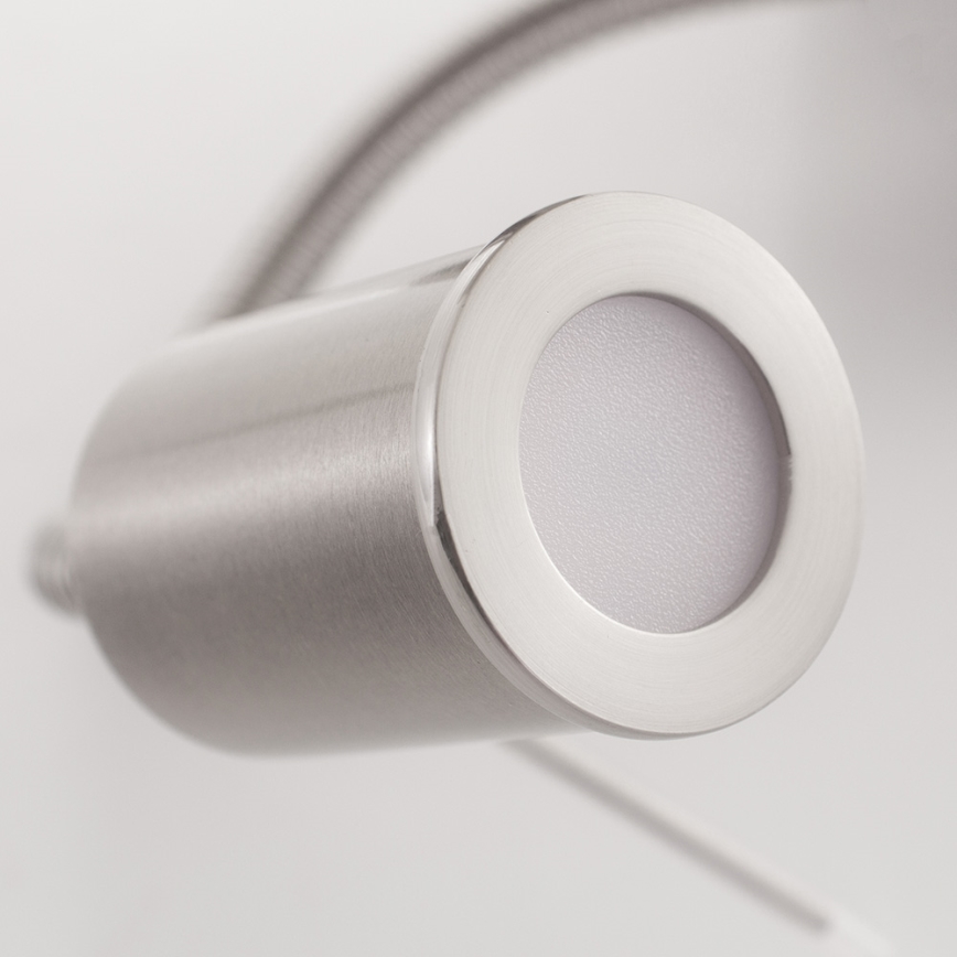 Eglo - LED Wandlamp 1xE27/40W+LED/3,8W wit