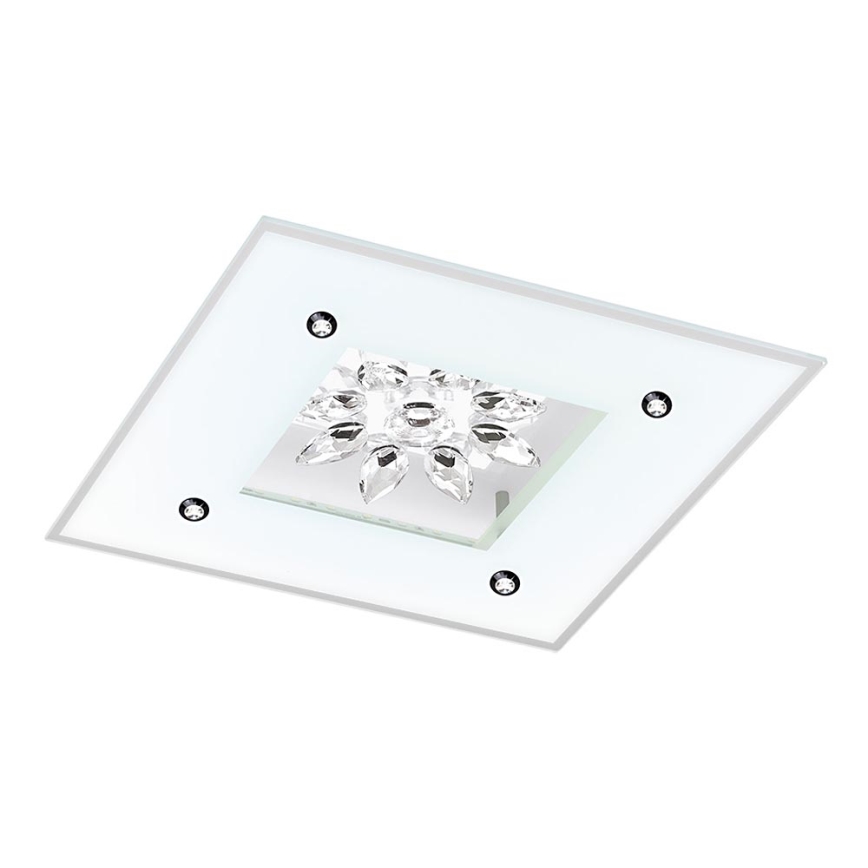 Eglo 96536 - LED Dimbaar plafond kristal lamp BENALUA 1 1xLED/18W/230V