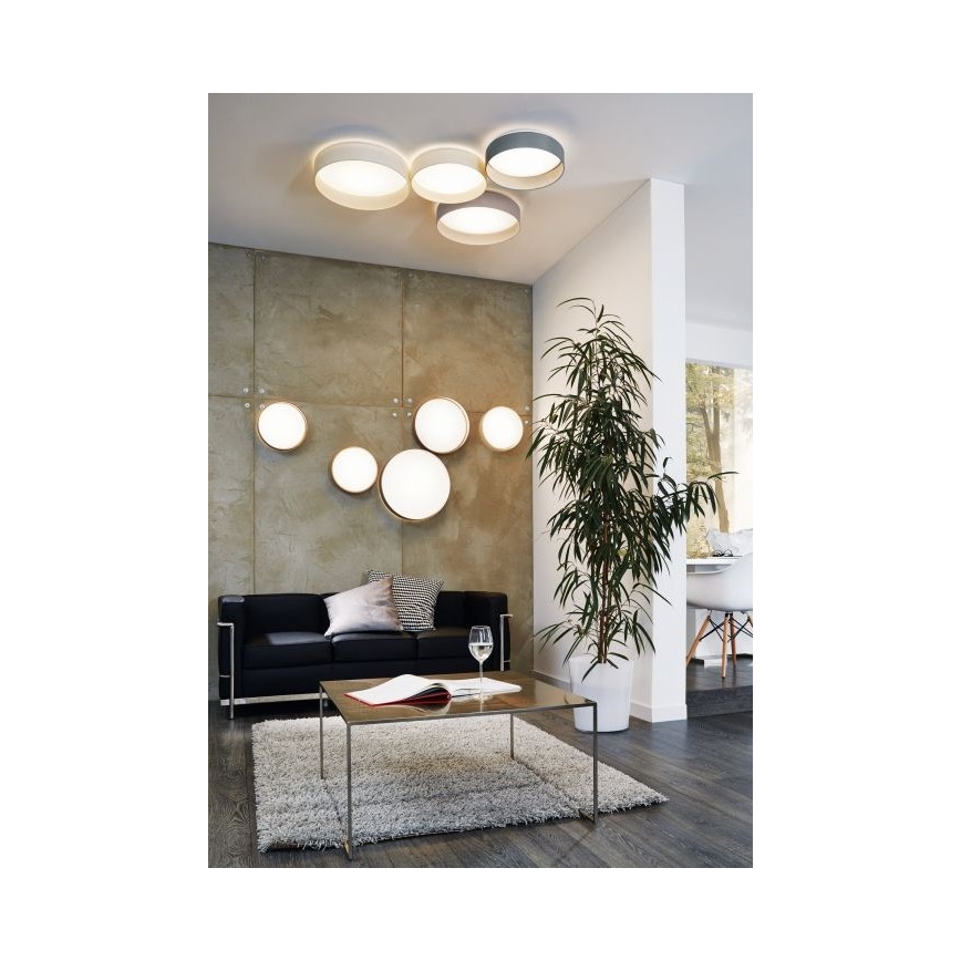 Eglo - Dimbare LED-plafondlamp LED/18W/230V