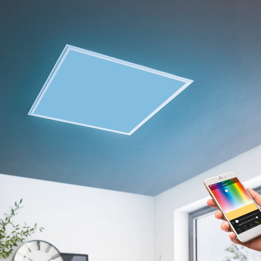 Eglo - Dimbare LED RGBW Lamp SALOBRENA-C LED/16W + afstandsbediening