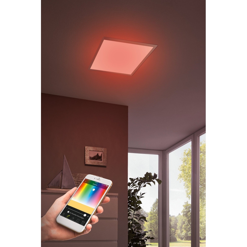 Eglo - Dimbare LED RGBW Lamp SALOBRENA-C LED/16W + afstandsbediening