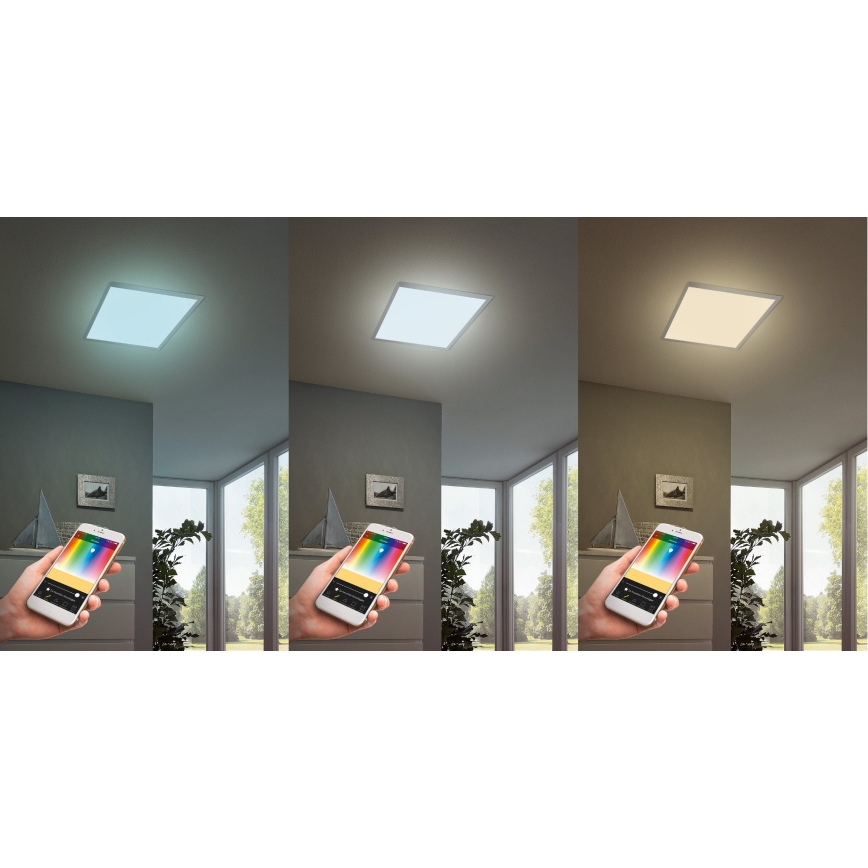 Eglo - Dimbare LED RGBW Lamp SALOBRENA-C LED/16W + afstandsbediening