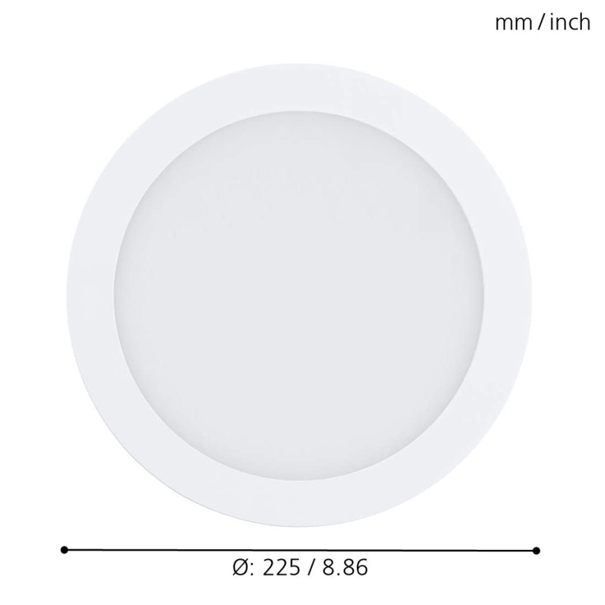 Eglo - LED RGBW dimbare inbouwspot FUEVA-C LED/15,6W/230V