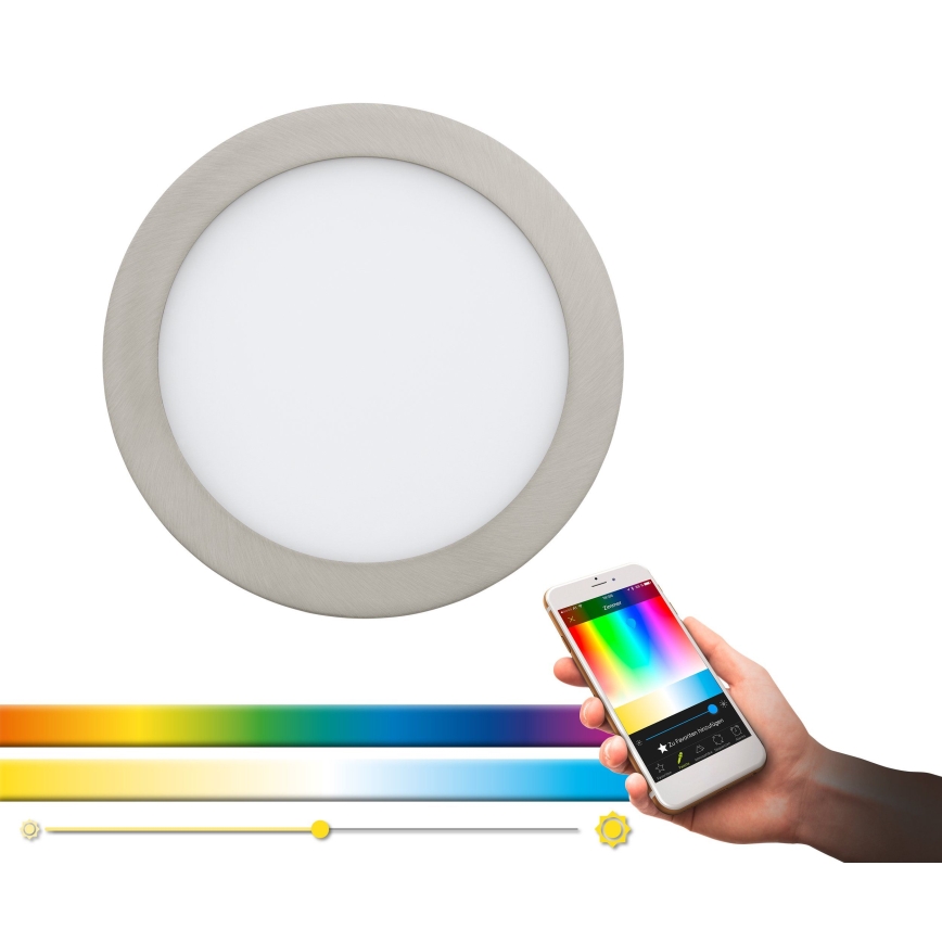 Eglo - LED RGB dimbare inbouwspot FUEVA-C LED/15,6W/230V