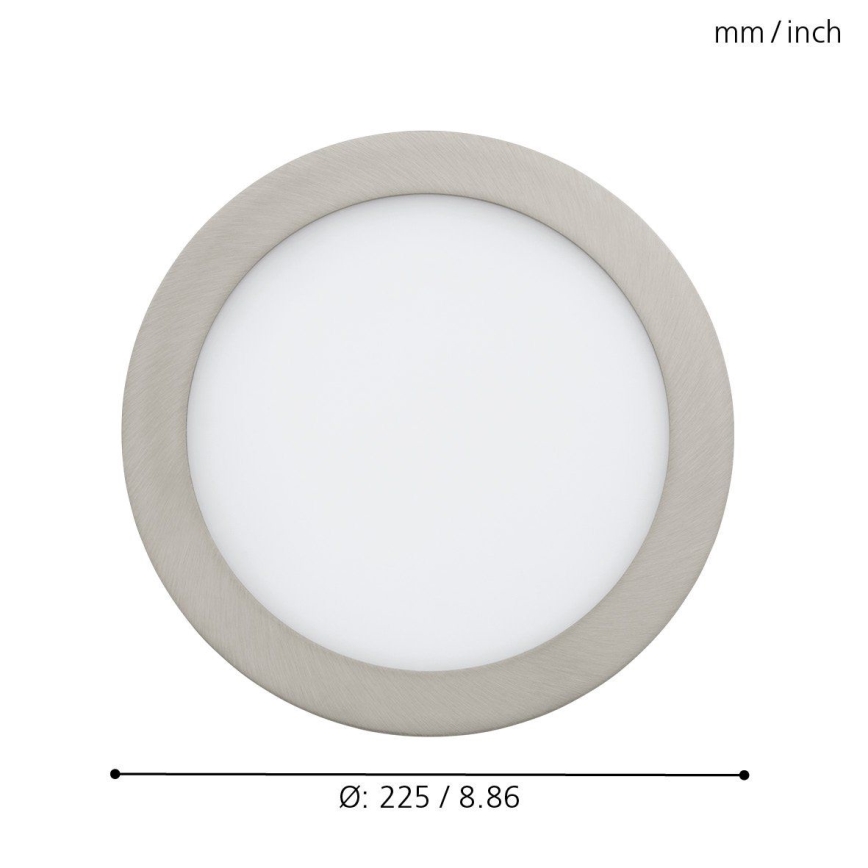 Eglo - LED RGB dimbare inbouwspot FUEVA-C LED/15,6W/230V