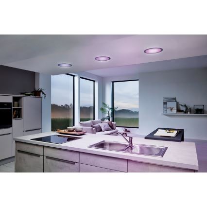 Eglo - LED RGB dimbaar inbouwspot FUEVA-C LED/15,6W/230V Ø 22,5 cm