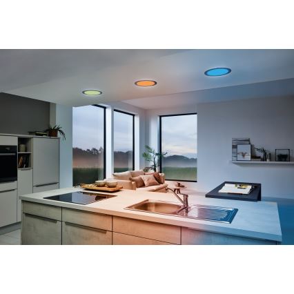 Eglo - LED RGB dimbaar inbouwspot FUEVA-C LED/15,6W/230V Ø 22,5 cm