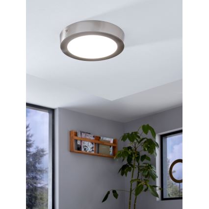 Eglo - Dimbare LED RGBW Plafond Lamp FUEVA-C LED/15,6W/230V Bluetooth