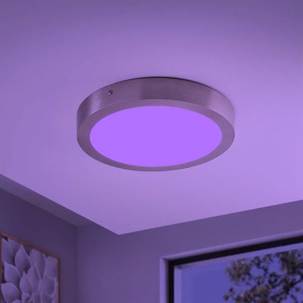 Eglo - Dimbare LED RGBW Plafond Lamp FUEVA-C LED/21W/230V Bluetooth