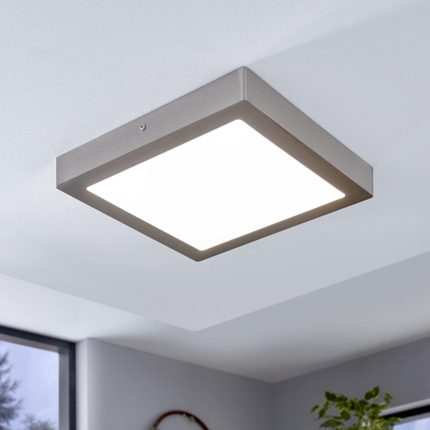 Eglo - LED RGBW dimbare plafondlamp FUEVA-C LED/21W/230V 30x30 cm