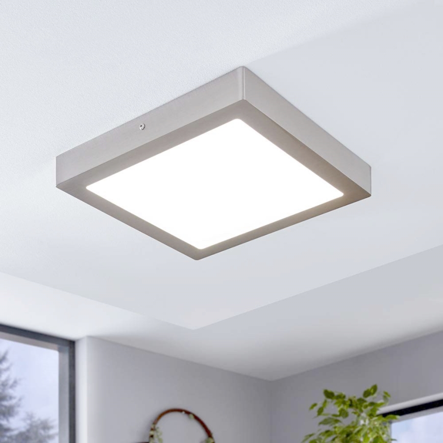 Eglo - LED RGBW dimbare plafondlamp FUEVA-C LED/21W/230V 30x30 cm