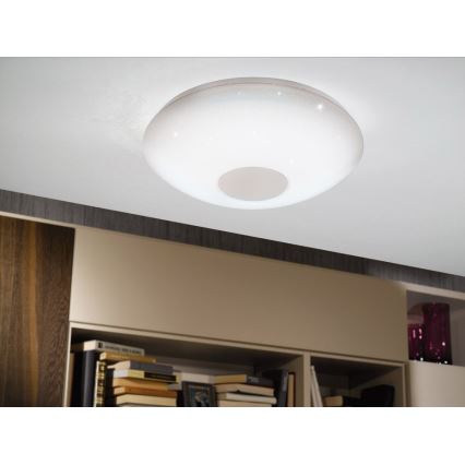 Eglo - Dimbare LED RGBW Plafond Lamp VOLTAGO-C LED/17W/230V