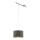 Eglo 96799 - Hanglamp CALCENA 1xE27/60W/230V grijs