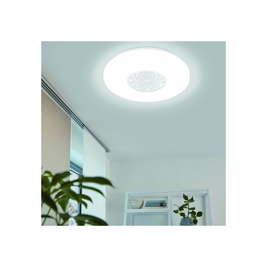 Eglo - Dimbare LED RGBW Plafond Lamp CAPASSO-C LED/17W/230V